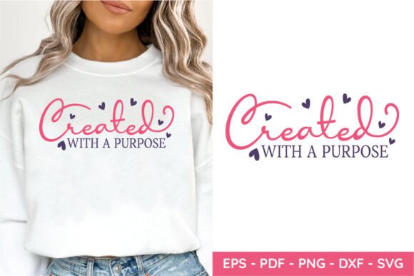 Created with a Purpose SVG for Crafts and Graphics