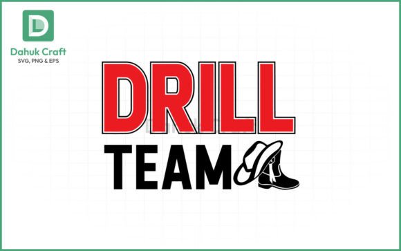 Drill Team Mom Red SVG Review for Real Projects