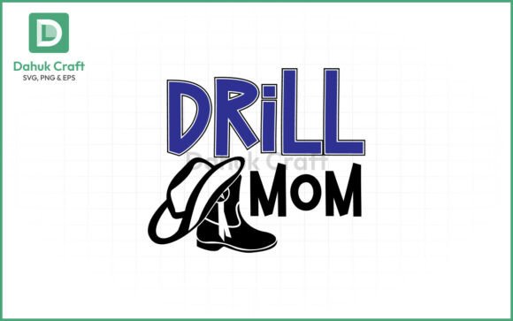 Drill Team Mom Western SVG: A Versatile Graphic Design Asset for Crafters