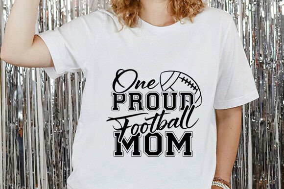 Football SVG & Mom Football SVG for Crafts and Graphics