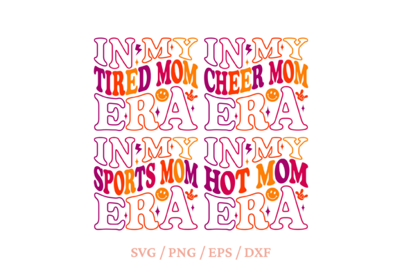 In My Cheer Mom Era Svg: A Versatile Graphics Asset for Crafts and Branding