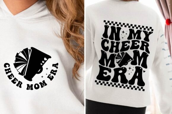 In My Cheer Mom Era SVG PNG: A Versatile Graphic Design Asset for Crafts and Branding