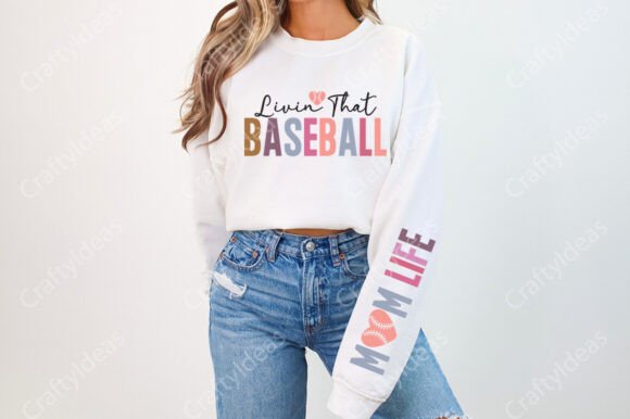 Livin That Baseball Mom Life Png Review for Real Projects