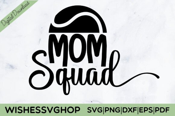 Mom Squad SVG PNG: A Versatile Graphic Design Asset for Crafts and Creative Brands