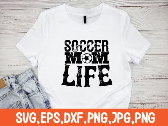 Soccer Mom Life SVG Design: A Versatile Graphic for Crafts