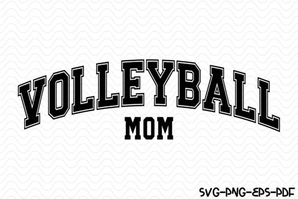 Volleyball Mom Varsity SVG PNG Design: A Must-Have for Crafts and Graphics