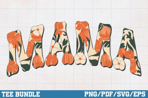 Wildflowers Mama SVG & PNG for Crafts and Graphics